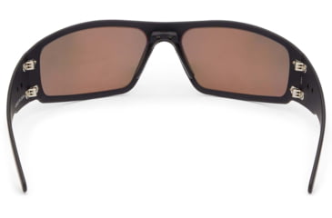 Image of Gatorz Magnum Sunglasses, Asian Fit, Black Frame, Sunburst Polarized Lens, AF-MAGBLK13P