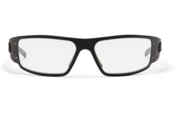 Image of Gatorz Magnum Sunglasses, Asian Fit, Black Frame, Clear, Non Polar Lens, Matte Black Plug Af-M, AF-MAGBLK06MBP