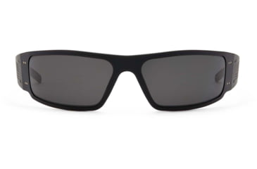 Image of Gatorz Magnum Sunglasses, Asian Fit, Blackout Frame, Smoked Polarized Lens, AF-MAGBLK01PMBP