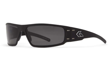 Image of Gatorz Magnum Sunglasses, Black Frame, Grey Lens, GZ-01-031