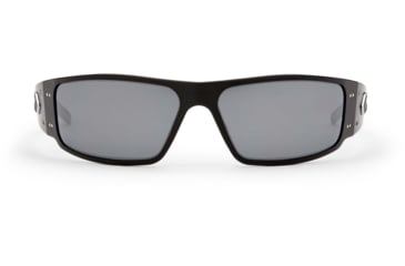 Image of Gatorz Magnum Sunglasses, Black Frame, Smoked Polarized W/ Chrome Mirror Lens, GZ-01-025