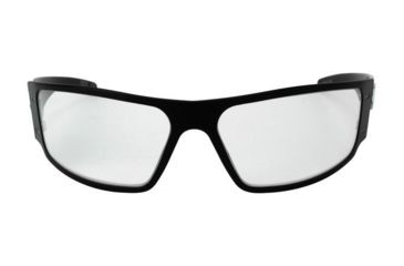 Image of Gatorz Magnum Z Ansi Z87.1 Sunglasses, Matte Black Frame, Clear W/ Anti-Fog Lens, MAGZBLK06A