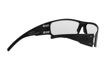 Image of Gatorz Magnum Z Ansi Z87.1 Sunglasses, Matte Black Frame, Clear W/ Anti-Fog Lens, MAGZBLK06A