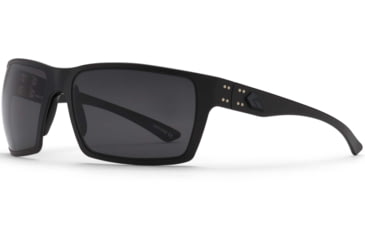 Image of Gatorz Marauder Glasses, MILSPEC Ballistic Z87.1 Smoke Lens w/Anti-Fog, Black Cerakote, One Size, GZ-12-401