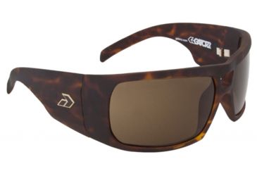 Image of Gatorz Maxmto03Mto Maxx Matte Tortoise Frame Brown Lens Sunglasses