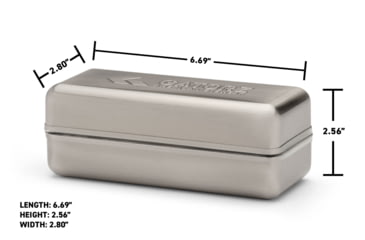 Image of Gatorz Metal Hard Case, Grey, 841235123764