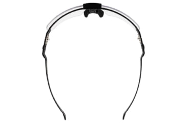 Image of Gatorz Milspec Ballistic Z87.1 Sunglasses, Black Cerakote Frame, Clear Lens, Blackout Logo, One Size, GZ-10-402