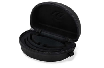 Image of Gatorz Milspec Ballistic Z87.1 Sunglasses, Black Cerakote Frame, Smoke - Clear Array Lens, Blackout Logo, One Size, GZ-10-493