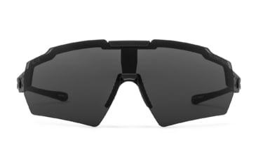Image of Gatorz Milspec Ballistic Z87.1 Sunglasses, Black Cerakote Frame, Smoke Lens, Blackout Logo, One Size, GZ-10-401