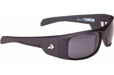 Image of Gatorz Mlkmbk01Bkm Malkin Matte Black Frame Grey Lens Sunglasses