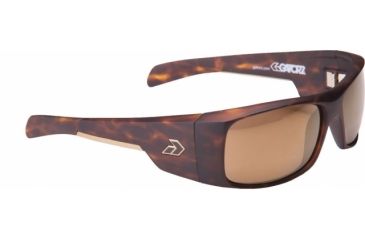 Image of Gatorz Mlkmto12cMto Malkin Matte Tortoise Frame Gold Chrome Lens Sunglasses