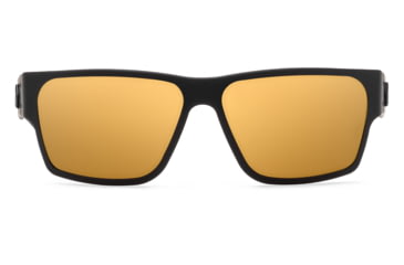 Image of Gatorz Navy SEAL Foundation Delta Sunglasses, Black Frame with Black Logo, Rose Polarized Lens with Gold Mirror, GZ-50-089