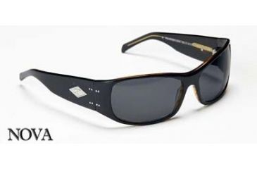 Image of Gatorz Nova, Black/Brown Frame, Polarized Grey Lens
