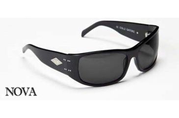 Image of Gatorz Nova, Black Frame, Polarized Grey Lens
