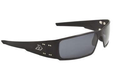 Image of Gatorz Octane Sunglasses, Matte Black Frame, Grey Polarized Lens OCTMBK01P