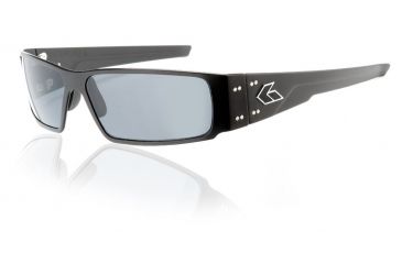 Image of Gatorz Octane Sunglasses, Black Frame, Grey Polarized Lens OCTBLK01P