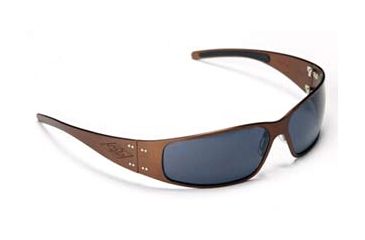 Image of Gatorz Quantum Sunglasses, Desert Brown Frame, Grey Defender Lens QUADBN01D
