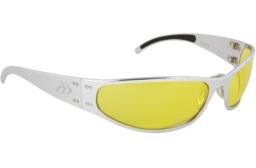 Image of Gatorz Radiator Sunglasses, Polished Frame, Yellow Lens RADPOL04