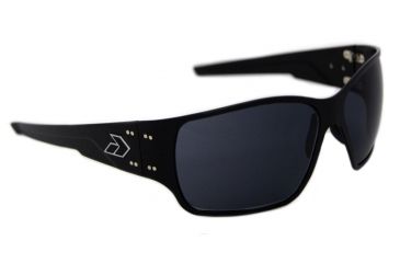Image of Gatorz Ragblk01Bk Rage Black Frame Grey Lens Sunglasses