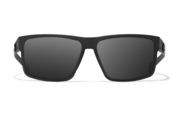 Image of Gatorz Rig Sunglasses, Black Frame with Black Logo, OPz Smoke Lenses, GZ-14-010