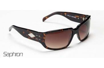 Image of Gatorz Saphron, Brown Frame, Brown Gradient Lens