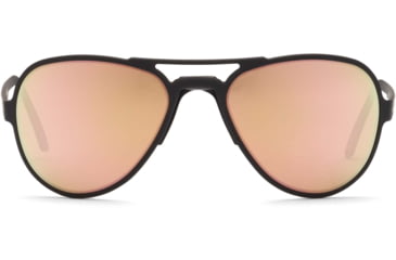 Image of Gatorz Skyhook Sunglasses, Black Frame, Rose Polarized w/Gold Mirror Lens, GZ-09-026