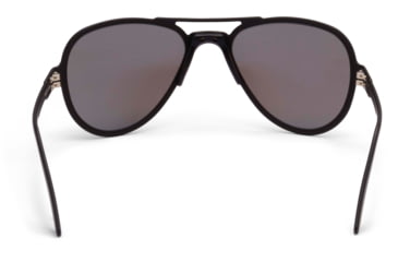 Image of Gatorz Skyhook Sunglasses, Black Frame, Smoke Polarized w/Sunburst Mirror Lens, GZ-09-014