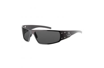 Image of Gatorz Spartan Race Edition Magnum Sunglasses,Black Spartan Race Frame,Polarized Smoked Lens, SP17-MAGBLK01P