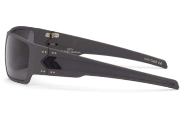 Image of Gatorz Specter Milspec Ballistic Glasses, Cerakote Gunmetalt Frame, Smoke w/Anti-Fog Lens, GZ-08-102