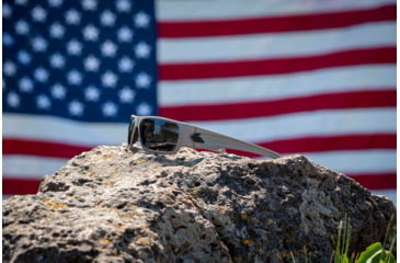 Image of Gatorz Specter Milspec Ballistic Glasses, Cerakote Gunmetalt Frame, Smoke w/Anti-Fog Lens, GZ-08-102