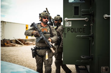 Image of Gatorz Specter Milspec Ballistic Glasses, Cerakote OD Green Frame, Smoke w/Anti-Fog Lens, GZ-08-202