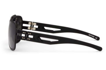 Image of Gatorz Stark Sunglasses, Blackout Frame,, Blackout Frame, Smoke, GZ-06-001