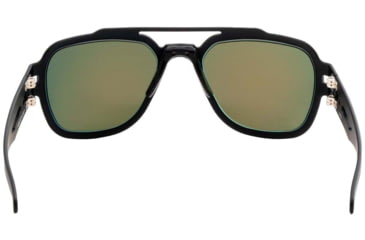 Image of Gatorz Stark Sunglasses, Blackout Frame, Smoke Polarized w/Sunburst Mirror Lens, GZ-06-014