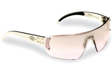 Image of Gatorz Competitor Sunglasses, Polish Frame, Pink Gradient Lens