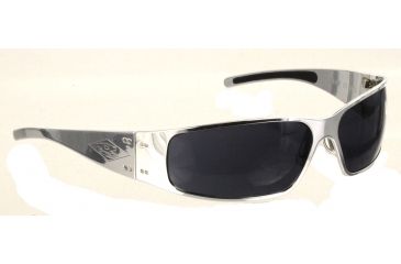Image of Gatorz Quantum Sunglasses, Polish Frame, Grey Lens