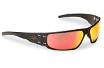 Image of Gatorz Quantum Sunglasses, Black Frame, Sunburst Lens