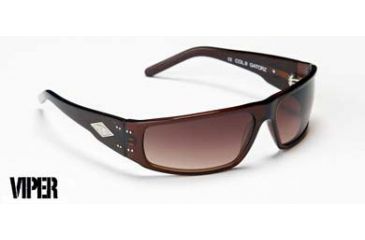 Image of Gatorz Viper, Brown Frame, Brown Gradient Lens