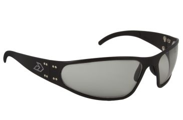 Image of Gatorz Wrablk01tMbp Wraptor Black Frame Grey Transitional Lens Sunglasses