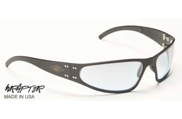 Image of Gatorz Wraptor, Black Frame, Blue Gradient Lens