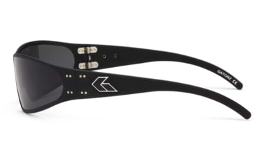 Image of Gatorz Wraptor Sunglasses, Black Frame, Grey Lens, WRABLK01