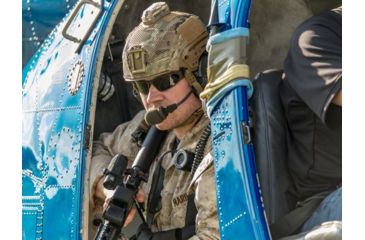 Image of Gatorz Wraptor Sunglasses, Grey Lens, Cerakote Military Tan Frame WRACTN01