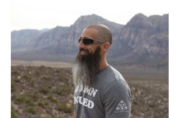 Image of Gatorz Wraptor Sunglasses, Grey Lens, Cerakote Military Tan Frame WRACTN01