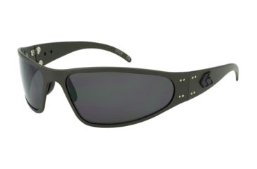 Image of Gatorz Wraptor Sunglasses, Grey Lens, Cerakote OD Green Frame WRACOG01