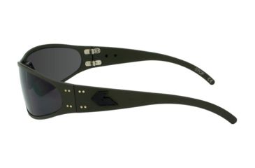 Image of Gatorz Wraptor Sunglasses, Grey Lens, Cerakote OD Green Frame WRACOG01