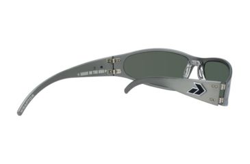 Image of Gatorz Wraptor Sunglasses, Gunmetal Frame, Grey Lens WRAGUN01