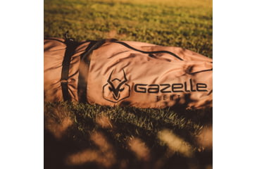 Image of Gazelle G6 Deluxe 6-Sided Portable Gazebo Pop-Up Hub Screen Tent, Badlands Brown, 8-Person, GG610BR