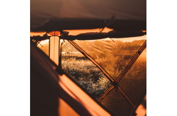 Image of Gazelle G6 Deluxe 6-Sided Portable Gazebo Pop-Up Hub Screen Tent, Badlands Brown, 8-Person, GG610BR