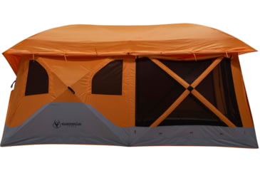 Image of Gazelle T4 Plus Hub Tent With Screen Room, Sunten/Sedona Orange, 012642022388