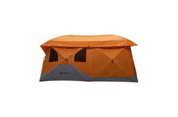 Image of Gazelle T4 Plus Hub Tent With Screen Room, Sunten/Sedona Orange, 012642022388