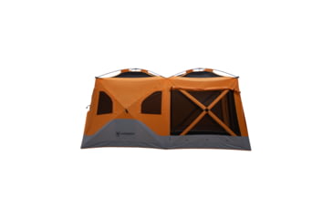 Image of Gazelle T4 Plus Hub Tent With Screen Room, Sunten/Sedona Orange, 012642022388